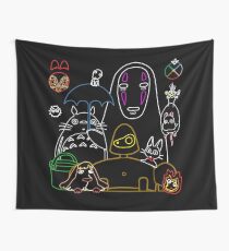 Ghibli mix v2 Wall Tapestry