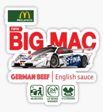 McLaren F1 GTR Sticker