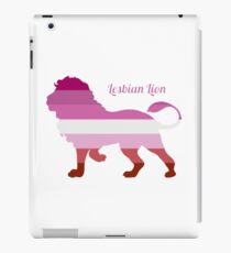 Lesbian "lesbian lion" iPad Case/Skin