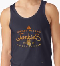 THE GREAT WIZARD JENKINS - burning heart Tank Top