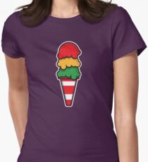 Traffic Cone Ice Cream Women's Fitted T-Shirt