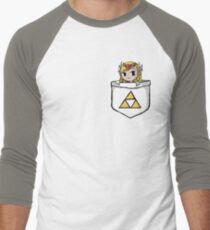 Legend Of Zelda - Pocket Zelda Men's Baseball ¾ T-Shirt