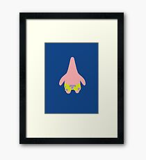 The Minimalist Starfish Framed Print