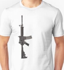 AR-15 M4 ASSAULT RIFLE Unisex T-Shirt