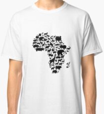 Tiere von Afrika Classic T-Shirt