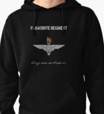 Parachute Regiment (UK - no flag) "Every Man An Emperor" Pullover Hoodie