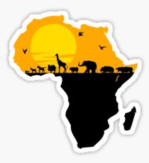 Africa Sticker