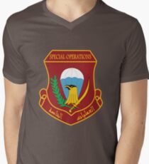 Iraqi Special Operations Forces (ISOF) - قوات العمليات الخاصة العراقية Men's V-Neck T-Shirt
