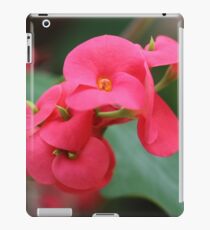 pink flower iPad Case/Skin