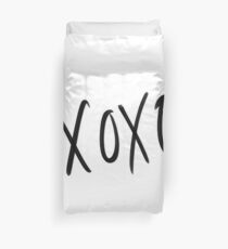XOXO - Hugs and Kisses Duvet Cover
