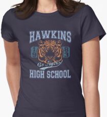 Stranger Things Tee - Go Tigers! Women's Fitted T-Shirt