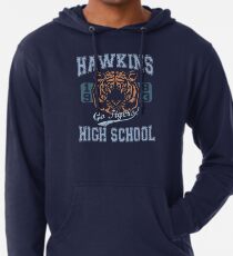 Stranger Things Tee - Go Tigers! Lightweight Hoodie