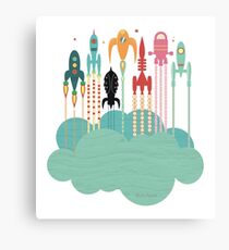 Grand départ (graphic version) Canvas Print