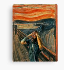 The Scream (Death Grips) Canvas Print
