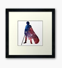 Anakin Skywalker Galaxy Framed Print