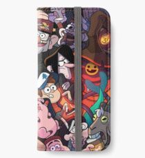 Schwerkraft fällt iPhone Flip-Case/Hülle/Skin