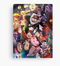 Gravity Falls Canvas Print