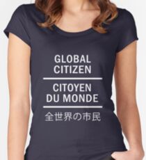 Global Citizen Women's Fitted Scoop T-Shirt