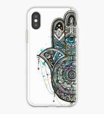 Hand of fatima iPhone Case