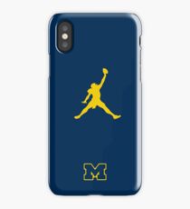 Michigan Football Man iPhone Case