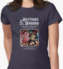 Doctors & Daleks Women's Fitted T-Shirt
