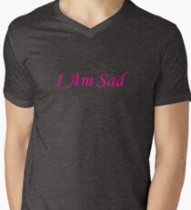 I AM SAD Men's V-Neck T-Shirt