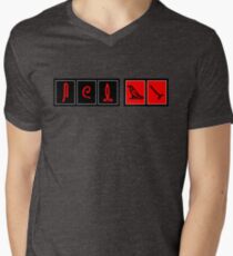 LOST Hieroglyphics (Updated) Men's V-Neck T-Shirt