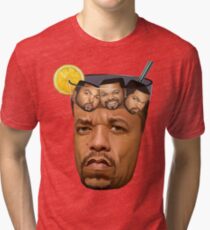Ice Tea & Ice Cubes Tri-blend T-Shirt