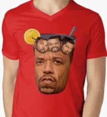 Just Some Ice Tea and Ice Cubes Men's V-Neck T-Shirt