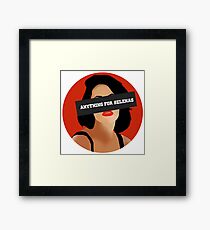 ANYTHING FOR SELENAS Framed Print
