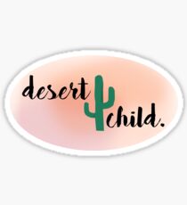 desert child. Sticker