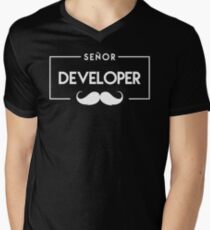 Developer Men's V-Neck T-Shirt