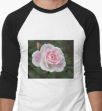 Blushing Pink Iceberg Men's Baseball ¾ T-Shirt