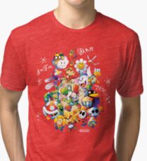 Yoshi's Island 2 - スーパーマリオ ヨッシーアイランド Tri-blend T-Shirt