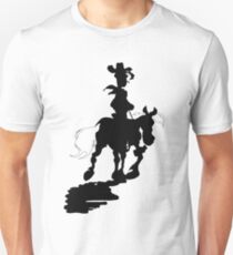 Lucky Luke Silhouette Unisex T-Shirt