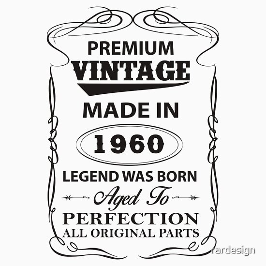 Download 1960 Birthday: Gifts & Merchandise | Redbubble