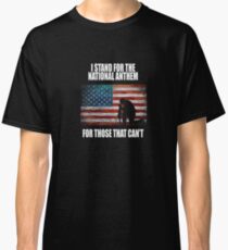 Camiseta clásica Yo represento el himno nacional