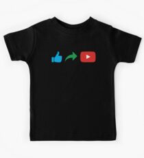 Gefällt mir Teilen Abonnieren - Schwarz Kinder T-Shirt