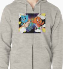Gumball & Darwin Zipped Hoodie
