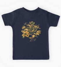 Vintage flowers drawing Kids Tee