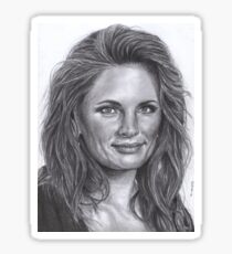 Stana Katic Sticker