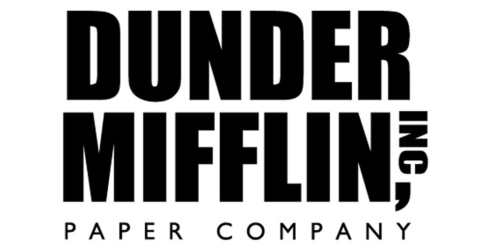 Dunder mifflin paper Company logo