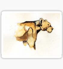 Lioness Sticker