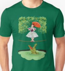 Cute halloween The crocodile girl Deadly circus Unisex T-Shirt