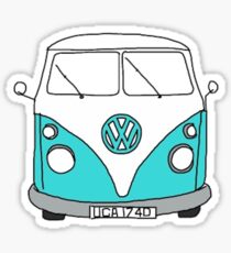 Pegatina Hippie Van