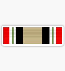 Iraq Campaign ribbon Sticker