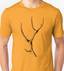 Wooden Antler Unisex T-Shirt