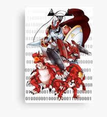 Guilmon Evolution Canvas Print
