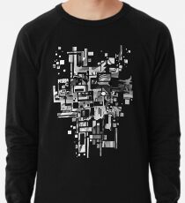 Sunberry - Abstract Watercolor Painting - Black and White Leichter Pullover