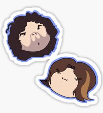 Grump Head Sticker